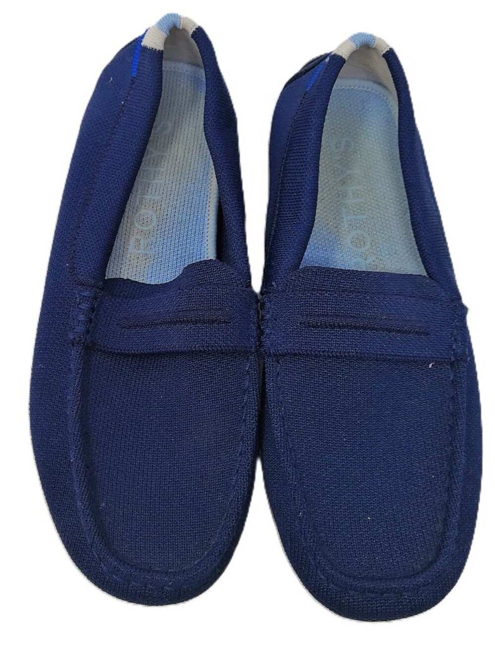 Rothy's Navy Blue Flats Loafers
